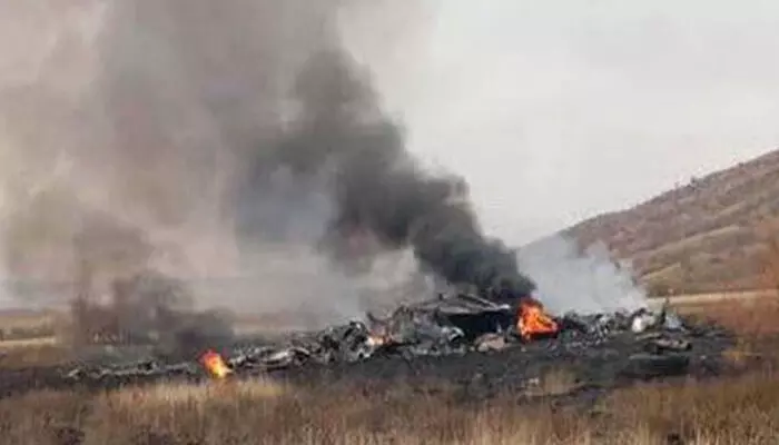 തുര്‍ക്കിയുടെ സൈനിക കാര്‍ഗോ വിമാനം തകര്‍ന്നു വീണു; വിമാനത്തില്‍ 20 യാത്രക്കാരുണ്ടായിരുന്നതായി റിപ്പോര്‍ട്ട്