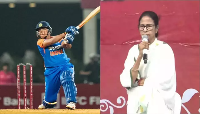 ബംഗാ ഭൂഷൺ ബഹുമതിക്ക് പിന്നാലെ മറ്റൊരു പ്രഖ്യാപനം; ഇന്ത്യൻ വനിതാ ബാറ്ററുടെ പേരിൽ ക്രിക്കറ്റ് സ്റ്റേഡിയം ഒരുങ്ങുന്നു; റിച്ച ക്രിക്കറ്റ് സ്റ്റേഡിയം നിർമ്മിക്കുന്നത് സിലിഗുരിയിൽ; പ്രഖ്യാപനവുമായി മമത ബാനർജി