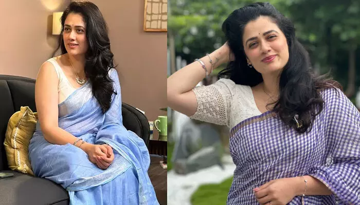 നീല സാരിയണിഞ്ഞ സുന്ദരി, മനോഹരമായ പുഞ്ചിരി; ഇന്ത്യയുടെ മോണിക്ക ബെല്ലൂച്ചിയെന്ന് വാഴ്ത്തി സൈബർ ലോകം; ഇന്റിമസി സീൻ ഷൂട്ട് ചെയ്ത അനുഭവങ്ങൾ തുറന്ന് പറഞ്ഞതോടെ വൈറൽ; 37-ാം വയസില്‍ നാഷണൽ ക്രഷ് ആയി ഗിരിജ