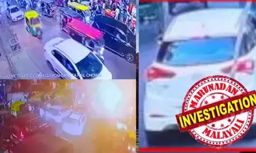 തിരക്കേറിയ റോഡിലൂടെ പതിയെ കാര്‍ നീങ്ങുന്നു, പിന്നാലെ വന്‍ സ്‌ഫോടനം; ചെങ്കോട്ട മെട്രോ സ്‌റ്റേഷന് സമീപം കാര്‍ പൊട്ടിത്തെറിച്ചത്തിന്റെ പുതിയ വീഡിയോ പുറത്ത്; പ്രദേശത്തു നിന്നും കണ്ടെത്തിയ ഒരു സാമ്പിള്‍ അമോണിയം നൈട്രേറ്റിനേക്കാള്‍ ഉഗ്ര സ്‌ഫോടന ശേഷിയുള്ളവ; ഫോറന്‍സിക് പരിശോധന തുടരുന്നു