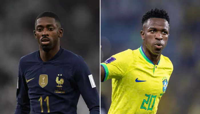 ലോകകപ്പിന് മുന്നോടിയായി കരുത്തന്മാരുടെ പോരാട്ടം; സൗഹൃദ മത്സരത്തിൽ ബ്രസീലും ഫ്രാൻസും ഏറ്റുമുട്ടും ലോകകപ്പിന് മുന്നോടിയായി കരുത്തന്മാരുടെ പോരാട്ടം; സൗഹൃദ മത്സരത്തിൽ ബ്രസീലും ഫ്രാൻസും ഏറ്റുമുട്ടും