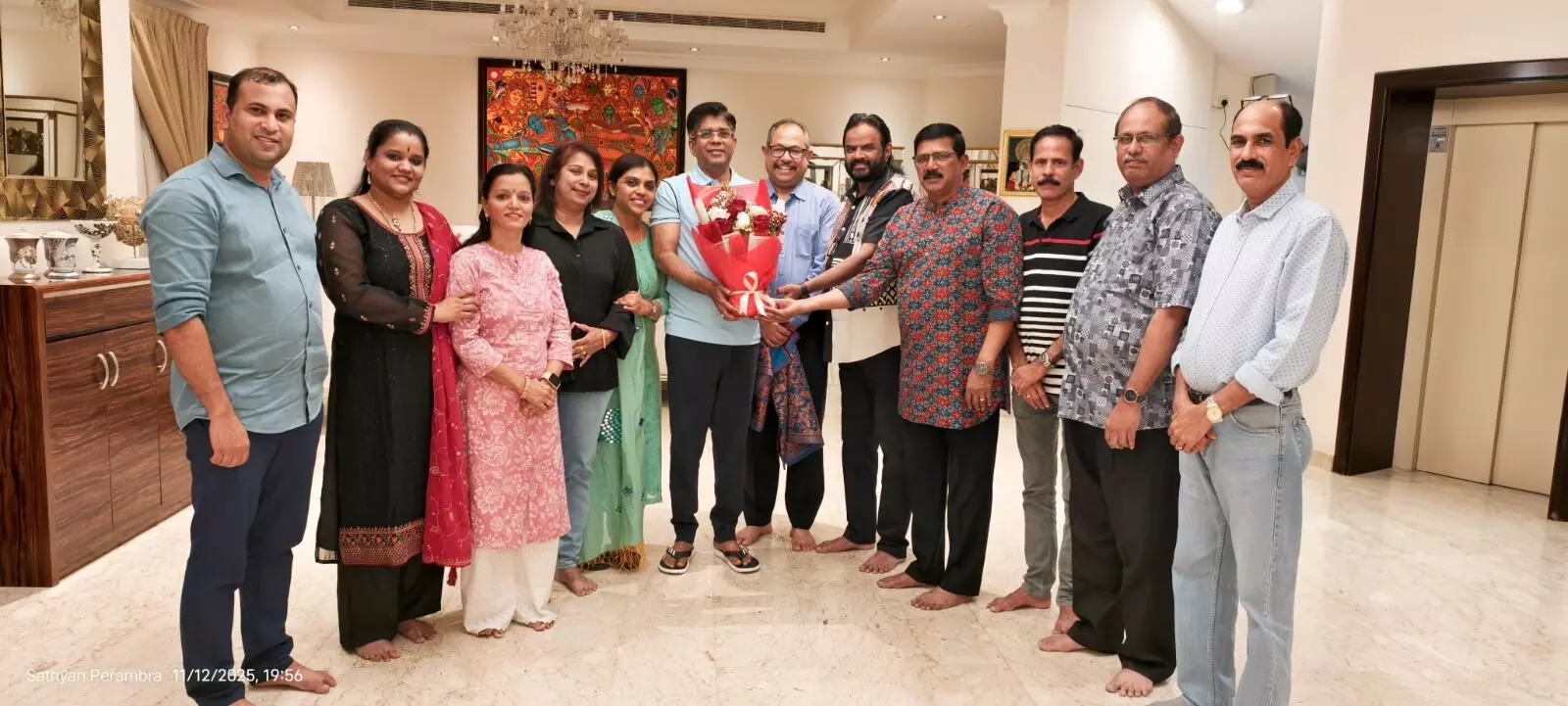 പ്രവാസി ഭാരതീയ എക്‌സലന്‍സ് അവാര്‍ഡ് നേടിയ പമ്പാവാസന്‍ നായരെ പാക്ട് ആദരിച്ചു