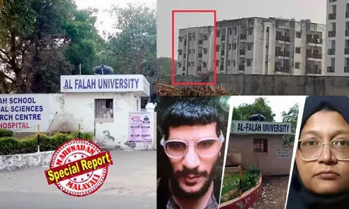 ഭീകരാക്രമണ പരമ്പരകള്‍ ആസൂത്രണം ചെയ്തത് ഹോസ്റ്റലിലെ 13-ാം നമ്പര്‍ മുറിയില്‍;  ലബോറട്ടറിയില്‍ നിന്ന് രാസവസ്തുക്കളെത്തിച്ച് സ്ഫോടകവസ്തുക്കള്‍ നിര്‍മ്മിച്ചു;  കൃത്യം നടത്തിയതിനു ശേഷം പ്രതികള്‍ രക്ഷപ്പെടാനുള്ള ബ്രെസ കാറും അതേ കാമ്പസില്‍; വൈറ്റ് കോളര്‍ ഭീകരസംഘത്തിന്റെ ആവാസകേന്ദ്രം;  അല്‍ ഫലാഹ് സര്‍വകലാശാല  ഇനി തള്ളിപ്പറഞ്ഞാല്‍ ബന്ധം ഇല്ലാതാകുമോ;  വെബ്സൈറ്റിലെ നാക് അംഗീകാരവും വ്യാജം