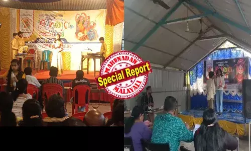 കഥാപ്രസംഗത്തില്‍ കീബോര്‍ഡ് ഉപയോഗിക്കരുതെന്ന് സ്‌കൂള്‍ കലോത്സവ മാനുവല്‍; ഹാര്‍മോണിയത്തിന് പകരം കീബോര്‍ഡ് വായിച്ച കുട്ടിക്ക് രണ്ടാം സ്ഥാനം; പദ്യപാരായണത്തില്‍ മുന്‍കൂട്ടി മാര്‍ക്ക് ഇട്ട് അശ്രദ്ധമായി ഇരിക്കുന്ന വിധികര്‍ത്താവ്; കരുനാഗപ്പള്ളി ഉപജില്ലാ കലോത്സവത്തിലെ വിധിനിര്‍ണയത്തിന് എതിരെ പരാതി
