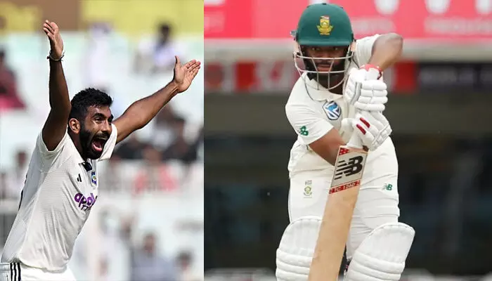 കുള്ളനായതുകൊണ്ട് ഉയരം പ്രശ്നമാകില്ല; എൽ.ബി.ഡബ്ല്യു അപ്പീൽ നിരസിച്ചതോടെ വിവാദ പരാമർശം; ദക്ഷിണാഫ്രിക്കൻ നായകൻ ടെംബ ബാവുമയ്‌ക്കെതിരെ ബോഡി ഷെയ്മിംഗ്; ജസ്പ്രീത് ബുമ്രക്കെതിരെ ആരാധകർ