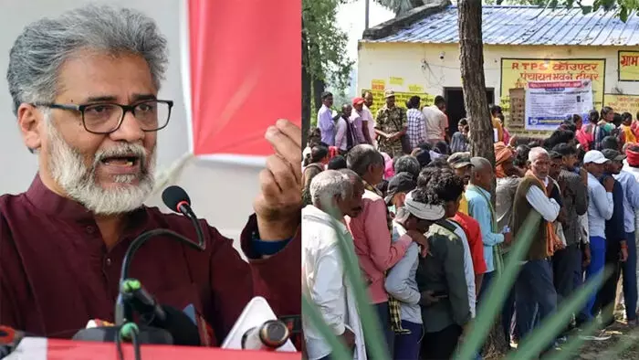 എസ്‌ഐആറിന് ശേഷം 7.42 കോടി വോട്ടര്‍മാര്‍ എന്നതായിരുന്നു കണക്ക്; എന്നാല്‍ 7.45 കോടി വോട്ട് പോള്‍ ചെയ്തതായാണ് പുറത്തുവന്ന വിവരം; അധികം പോള്‍ ചെയ്ത മൂന്ന് ലക്ഷം വോട്ട് എവിടെ നിന്ന്? തെരഞ്ഞെടുപ്പ് കമ്മീഷനെതിരെ ആരോപണവുമായി സിപിഐ എംഎല്‍