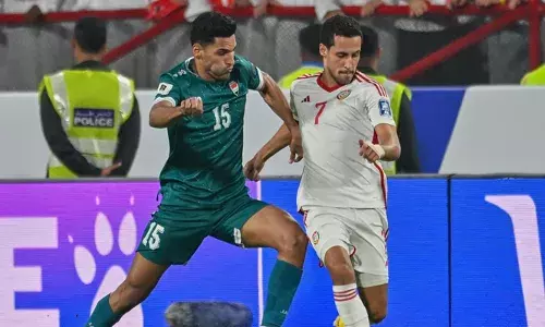 ലോകകപ്പ് യോഗ്യതാ പ്ലേഓഫ്; ആദ്യ പാദത്തിലെ വാശിയേറിയ പോരാട്ടത്തിൽ ഇറാഖിനെതിരെ സമനില പിടിച്ച് യുഎഇ; രണ്ടാം പാദം ഇരു ടീമുകൾക്കും നിർണായകം