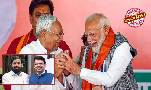 മഹാരാഷ്ട്രയില്‍ ഏക്‌നാഥ് ഷിന്‍ഡെയെ മുഖ്യമന്ത്രി സ്ഥാനാര്‍ത്ഥിയായി മുന്നില്‍ നിര്‍ത്തി പട നയിച്ചു; ജയിച്ചപ്പോള്‍ ഫഡ്‌നാവിസിന് നറുക്കുവീണു; മഹാരാഷ്ട്ര മോഡല്‍ ബിഹാറിലും പരീക്ഷിക്കുമോ? നിതീഷ് മുഖ്യമന്ത്രിയായി തുടരും എന്ന പോസ്റ്റ് ജെഡിയുവിന്റെ ഔദ്യോഗിക എക്‌സ് അക്കൗണ്ട് ഡിലീറ്റ് ചെയ്തതോടെ അഭ്യൂഹം; നിതീഷിന് പത്താം ഊഴം കിട്ടുമോ ഇല്ലയോ?