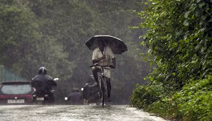 സംസ്ഥാനത്ത് വീണ്ടും മഴ മുന്നറിയിപ്പ്; രണ്ട് ജില്ലകളിൽ യെല്ലോ അലർട്ട്; ഉയർന്ന തിരമാലയ്ക്കും സാധ്യത; ജാഗ്രത നിർദ്ദേശം നൽകി അധികൃതർ സംസ്ഥാനത്ത് വീണ്ടും മഴ മുന്നറിയിപ്പ്; രണ്ട് ജില്ലകളിൽ യെല്ലോ അലർട്ട്; ഉയർന്ന തിരമാലയ്ക്കും സാധ്യത; ജാഗ്രത നിർദ്ദേശം നൽകി അധികൃതർ