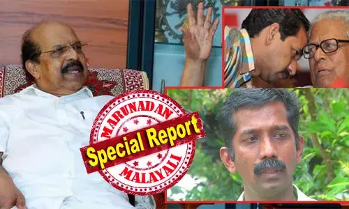 വിഎസിന്റെ കൂടെയുണ്ടായിരുന്ന ലതീഷിനെ തിരിച്ചെടുക്കുന്നവര്ക്ക് പാലക്കാട്ട സുരേഷിന്റെ കാര്യത്തില് ഇരട്ടത്താപ്പ്; ആലപ്പുഴയിലെ ചേര്ത്ത് നിര്ത്തല് സുധാകര ഇഫ്ക്ടിനെ ഭയന്നു തന്നെ; കമ്യൂണിസ്റ്റ് പാര്ട്ടികള്ക്ക് ജനപിന്തുണയുണ്ടോയെന്നും വിലയിരുത്തണമെന്ന കോണ്ഗ്രസ് വേദിയിലെ സിപിഎം മുന് മന്ത്രിയുടെ ആവശ്യത്തിലും ദുരൂഹത കണ്ട് സിപിഎം; വിഎസിന്റെ സന്തത സഹചാരിയെ തിരിച്ചെടുക്കുമോ? വിഎസിന്റെ കൂടെയുണ്ടായിരുന്ന ലതീഷിനെ തിരിച്ചെടുക്കുന്നവര്ക്ക് പാലക്കാട്ട സുരേഷിന്റെ കാര്യത്തില് ഇരട്ടത്താപ്പ്; ആലപ്പുഴയിലെ ചേര്ത്ത് നിര്ത്തല് സുധാകര ഇഫ്ക്ടിനെ ഭയന്നു തന്നെ; കമ്യൂണിസ്റ്റ് പാര്ട്ടികള്ക്ക് ജനപിന്തുണയുണ്ടോയെന്നും വിലയിരുത്തണമെന്ന കോണ്ഗ്രസ് വേദിയിലെ സിപിഎം മുന് മന്ത്രിയുടെ ആവശ്യത്തിലും ദുരൂഹത കണ്ട് സിപിഎം; വിഎസിന്റെ സന്തത സഹചാരിയെ തിരിച്ചെടുക്കുമോ?