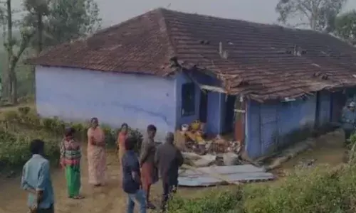 ജോലി രാജി വച്ച് നാട്ടിലേക്ക് മടങ്ങിയതും വീട്ടുനടയിൽ ഒറ്റക്കൊമ്പന്റെ വിളയാട്ടം; അടുക്കള വാതിൽ തകർത്ത് മുഴുവൻ ബഹളം; കാട്ടാന ശല്യത്തിൽ പൊറുതിമുട്ടി നാട്ടുകാർ