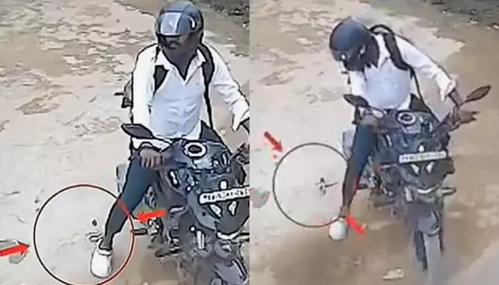 കൺമുന്നിൽ കിടന്ന മൂർഖനെ കണ്ടില്ല; ബൈക്ക് അറിയാതെ അതിഥിയുടെ പുറത്ത് പായിച്ചതും പത്തി വിടർത്തി ചാടി കടിക്കാൻ ശ്രമം; യുവാവ് രക്ഷപ്പെട്ടത് ജസ്റ്റ് മിസ്സിന് കൺമുന്നിൽ കിടന്ന മൂർഖനെ കണ്ടില്ല; ബൈക്ക് അറിയാതെ അതിഥിയുടെ പുറത്ത് പായിച്ചതും പത്തി വിടർത്തി ചാടി കടിക്കാൻ ശ്രമം; യുവാവ് രക്ഷപ്പെട്ടത് ജസ്റ്റ് മിസ്സിന്