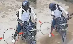 കൺമുന്നിൽ കിടന്ന മൂർഖനെ കണ്ടില്ല; ബൈക്ക് അറിയാതെ അതിഥിയുടെ പുറത്ത് പായിച്ചതും പത്തി വിടർത്തി ചാടി കടിക്കാൻ ശ്രമം; യുവാവ് രക്ഷപ്പെട്ടത് ജസ്റ്റ് മിസ്സിന് കൺമുന്നിൽ കിടന്ന മൂർഖനെ കണ്ടില്ല; ബൈക്ക് അറിയാതെ അതിഥിയുടെ പുറത്ത് പായിച്ചതും പത്തി വിടർത്തി ചാടി കടിക്കാൻ ശ്രമം; യുവാവ് രക്ഷപ്പെട്ടത് ജസ്റ്റ് മിസ്സിന്