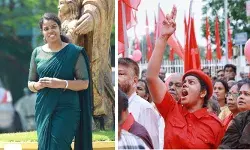 എസ്എഫ്ഐ, ഡിവൈഎഫ്ഐ എതിര്പ്പുകള്ക്ക് പുല്ലുവില! ആര്ഷോയ്ക്ക് എതിരെ പരാതി നല്കിയ നിമിഷ രാജു സിപിഐ സ്ഥാനാര്ഥി; പറവൂരിലെ കെടാമംഗലം ഡിവിഷനില് മത്സരിക്കും എസ്എഫ്ഐ, ഡിവൈഎഫ്ഐ എതിര്പ്പുകള്ക്ക് പുല്ലുവില! ആര്ഷോയ്ക്ക് എതിരെ പരാതി നല്കിയ നിമിഷ രാജു സിപിഐ സ്ഥാനാര്ഥി; പറവൂരിലെ കെടാമംഗലം ഡിവിഷനില് മത്സരിക്കും