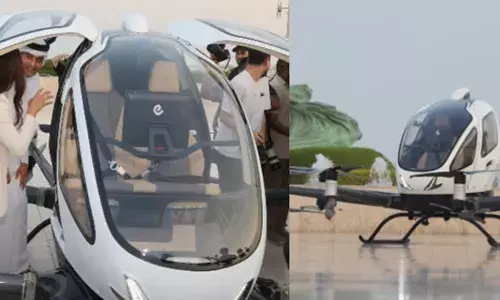 ഖത്തറിൽ പൈലറ്റ് ഇല്ലാതെ പറക്കുന്ന എയർ ടാക്സികൾ വരുന്നു; പരീക്ഷണപ്പറക്കൽ വിജയം; ചരിത്ര നിമിഷമെന്ന് ഗതാഗത മന്ത്രി