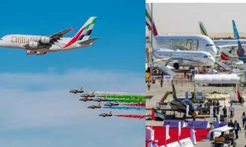 ആകാശത്ത് വർണ വിസ്‌മയം തീർത്ത് എമിറേറ്റ്സ് പായും; തിരി കൊളുത്താൻ ഇനി മണിക്കൂറുകൾ മാത്രം; ദുബായ് എയർഷോയ്ക്ക് നാളെ തുടക്കം; കാത്തിരിപ്പിൽ കാണികൾ