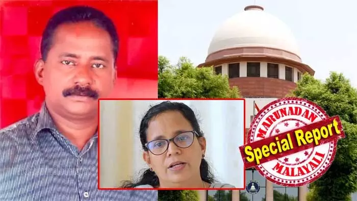 കെ കെ രമയുടെ താളത്തിനൊത്ത് തുള്ളാനാകില്ലെന്ന് കേരളം സുപ്രീം കോടതിയില്; രമയുടേത് ഗാലറിക്കു വേണ്ടിയുള്ള ആരോപണങ്ങളെന്ന് സര്ക്കാര് അഭിഭാഷകന്; സര്ക്കാരും കുറ്റവാളികളും തമ്മില് ഒത്തുകളിയെന്ന് രമയുടെ അഭിഭാഷകന്; ടി പി കേസ് പ്രതിക്ക് ജാമ്യം അനുവദിക്കാതെ സുപ്രീംകോടതി; മുഴുവന് രേഖകളും 15 ദിവസത്തിനകം ഹാജരാക്കാന് നിര്ദേശം കെ കെ രമയുടെ താളത്തിനൊത്ത് തുള്ളാനാകില്ലെന്ന് കേരളം സുപ്രീം കോടതിയില്; രമയുടേത് ഗാലറിക്കു വേണ്ടിയുള്ള ആരോപണങ്ങളെന്ന് സര്ക്കാര് അഭിഭാഷകന്; സര്ക്കാരും കുറ്റവാളികളും തമ്മില് ഒത്തുകളിയെന്ന് രമയുടെ അഭിഭാഷകന്; ടി പി കേസ് പ്രതിക്ക് ജാമ്യം അനുവദിക്കാതെ സുപ്രീംകോടതി; മുഴുവന് രേഖകളും 15 ദിവസത്തിനകം ഹാജരാക്കാന് നിര്ദേശം