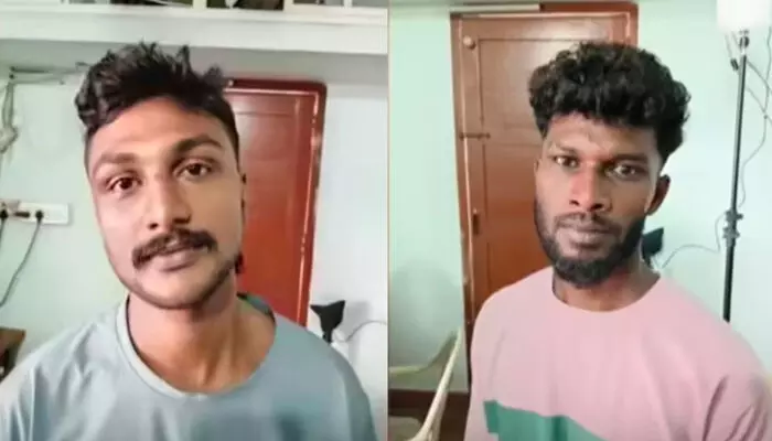യുവാവിന്റെ തലയ്ക്കും മുഖത്തും വെട്ടി പരിക്കേൽപ്പിച്ചു; മോഷണ ശ്രമത്തിന് പിന്നാലെ പ്രതികൾ മുങ്ങിയത് തമിഴ്നാട്ടിലേക്ക്; രണ്ട് പേർ അറസ്റ്റിൽ യുവാവിന്റെ തലയ്ക്കും മുഖത്തും വെട്ടി പരിക്കേൽപ്പിച്ചു; മോഷണ ശ്രമത്തിന് പിന്നാലെ പ്രതികൾ മുങ്ങിയത് തമിഴ്നാട്ടിലേക്ക്; രണ്ട് പേർ അറസ്റ്റിൽ