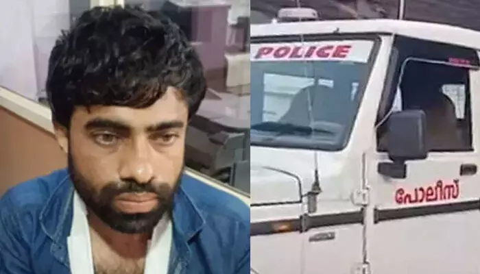 ബൈക്കില് കഞ്ചാവ് കടത്തവെ സ്കൂള് ബസ് ഡ്രൈവര് പിടിയില് ബൈക്കില് കഞ്ചാവ് കടത്തവെ സ്കൂള് ബസ് ഡ്രൈവര് പിടിയില്