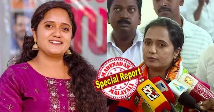 അനധികൃത സമ്പാദ്യത്തിനെതിരേ പരാതി നല്കി ജില്ലാ സെക്രട്ടറിയെ തരം താഴ്ത്തിയപ്പോള് നഷ്ടമായത് ജില്ലാ പഞ്ചായത്ത് പ്രസിഡന്റ് സ്ഥാനം; രാഹുല് മാങ്കൂട്ടത്തെ പിന്തുണച്ചപ്പോള് സൈബര് ആക്രമണം; സിപിഐയിലെ പെണ്പോരാളി ശ്രീനാദേവി കുഞ്ഞമ്മ ഇനി കോണ്ഗ്രസില്; പത്തനംതിട്ട ജില്ലാ പഞ്ചായത്തിലേക്ക് പള്ളിക്കല് ഡിവിഷനില് നിന്ന് മത്സരിക്കും അനധികൃത സമ്പാദ്യത്തിനെതിരേ പരാതി നല്കി ജില്ലാ സെക്രട്ടറിയെ തരം താഴ്ത്തിയപ്പോള് നഷ്ടമായത് ജില്ലാ പഞ്ചായത്ത് പ്രസിഡന്റ് സ്ഥാനം; രാഹുല് മാങ്കൂട്ടത്തെ പിന്തുണച്ചപ്പോള് സൈബര് ആക്രമണം; സിപിഐയിലെ പെണ്പോരാളി ശ്രീനാദേവി കുഞ്ഞമ്മ ഇനി കോണ്ഗ്രസില്; പത്തനംതിട്ട ജില്ലാ പഞ്ചായത്തിലേക്ക് പള്ളിക്കല് ഡിവിഷനില് നിന്ന് മത്സരിക്കും