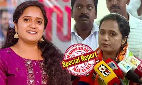 അനധികൃത സമ്പാദ്യത്തിനെതിരേ പരാതി നല്‍കി ജില്ലാ സെക്രട്ടറിയെ തരം താഴ്ത്തിയപ്പോള്‍ നഷ്ടമായത് ജില്ലാ പഞ്ചായത്ത് പ്രസിഡന്റ് സ്ഥാനം; രാഹുല്‍ മാങ്കൂട്ടത്തെ പിന്തുണച്ചപ്പോള്‍ സൈബര്‍ ആക്രമണം; സിപിഐയിലെ പെണ്‍പോരാളി ശ്രീനാദേവി കുഞ്ഞമ്മ ഇനി കോണ്‍ഗ്രസില്‍; പത്തനംതിട്ട ജില്ലാ പഞ്ചായത്തിലേക്ക് പള്ളിക്കല്‍ ഡിവിഷനില്‍ നിന്ന് മത്സരിക്കും