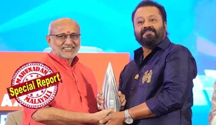 ആളുകള്‍ ചോദ്യങ്ങള്‍ ചോദിക്കുമ്പോള്‍ പ്രകോപിതനാകരുത്; മറുപടി പറയാന്‍ താല്‍പര്യമുണ്ടെങ്കില്‍ അങ്ങനെ ചെയ്യുക; അല്ലെങ്കില്‍ ഒന്നുമിണ്ടാതെ പോവുക; കേന്ദ്രമന്ത്രി സുരേഷ് ഗോപിക്ക് ഉപരാഷ്ട്രപതിയുടെ ഉപദേശം; സി പി രാധാകൃഷ്ണന്റെ വാക്കുകള്‍ ചിരിയോടെ തലയാട്ടി കേട്ട് സുരേഷ് ഗോപി