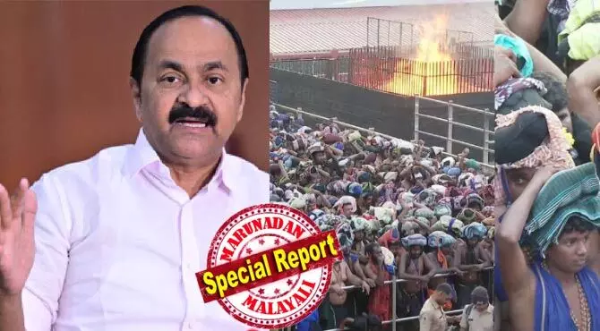 ശബരിമലയിലെ സ്വര്‍ണം കൊള്ളയടിച്ചു, തീര്‍ത്ഥാടന കാലവും അവതാളത്തിലാക്കി;  ഭക്തര്‍ക്ക് ആവശ്യമായ അടിസ്ഥാന സൗകര്യങ്ങളും മുന്നൊരുക്കങ്ങളും നടത്തുന്നതില്‍ തിരുവിതാംകൂര്‍ ദേവസ്വം ബോര്‍ഡും സര്‍ക്കാരും പൂര്‍ണ പരാജയം; അയ്യപ്പ സംഗമം സംഘടിപ്പിച്ച അതേ കുബുദ്ധികളാണ് തീര്‍ത്ഥാടനം അലങ്കോലമാക്കിയത്; രൂക്ഷ വിമര്‍ശനവുമായി വി ഡി സതീശന്‍