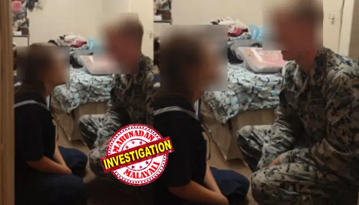 സിഐഎസ്എഫ് ഉദ്യോഗസ്ഥന്റെ മകളായ 15കാരിയോട് നേവല് ബേസിലെ നാവികന് പ്രണയം; വീട്ടിലേക്ക് വിളിച്ചുവരുത്തി പീഡിപ്പിച്ചു; പെണ്കുട്ടിയുടെ പരാതിയില് ഹരിയാന സ്വദേശി അറസ്റ്റില് സിഐഎസ്എഫ് ഉദ്യോഗസ്ഥന്റെ മകളായ 15കാരിയോട് നേവല് ബേസിലെ നാവികന് പ്രണയം; വീട്ടിലേക്ക് വിളിച്ചുവരുത്തി പീഡിപ്പിച്ചു; പെണ്കുട്ടിയുടെ പരാതിയില് ഹരിയാന സ്വദേശി അറസ്റ്റില്