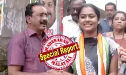 എന്‍.ഡി.എ സ്ഥാനാര്‍ഥിയുടെ കാലില്‍ തൊട്ട് അനുഗ്രഹം വാങ്ങി വൈഷ്ണ; ഈ കുട്ടിക്ക് വന്ന വിഷമം അനുകൂലമായിട്ടുണ്ട്, ദൈവമുണ്ട്; ആള്‍ ദി ബെസ്റ്റ് നേര്‍ന്ന് സ്ഥാനാര്‍ഥി; വോട്ടര്‍പട്ടികയിലെ വിവാദങ്ങള്‍ തുണയായി; ഇപ്പോള്‍ നാട്ടുകാര്‍ക്ക് പരിചയപ്പെടുത്തേണ്ട ആവശ്യമില്ലാതായെന്ന് വൈഷ്ണ