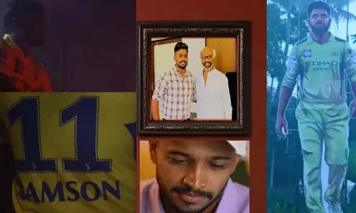 അപ്പോള്‍ ഇനി നമ്മുടെ പയ്യന്‍ യെല്ലോ, കൂടെ നമ്മളും!   ചേട്ടാ ഈസ് ഹിയര്‍, വരവേണ്ടിയ നേരത്തിലെ കറക്ടാ വരുവേന്‍ എന്ന അടിക്കുറിപ്പും; പതിനൊന്നാം നമ്പര്‍ മഞ്ഞ ജഴ്‌സിയില്‍ സഞ്ജു സാംസണ്‍; മലയാളി താരത്തിന് മാരക ഇന്‍ട്രോ വരവേല്‍പ്പുമായി ചെന്നൈ സൂപ്പര്‍ കിങ്‌സ്;  എല്ലാ പിള്ളാരെയും ഇറക്കിക്കോ എന്ന് ബേസില്‍