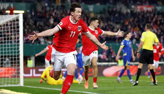 12-ാം മിനിറ്റിൽ എൺസ്റ്റ്-ഹാപ്പലിലെ ആരാധകരെ നിശ്ശബ്ദരാക്കി ബോസ്നിയ; സമനില ഗോൾ നേടി രക്ഷകനായത് മൈക്കിൾ ഗ്രെഗോറിറ്റ്‌ഷ്; 28 വർഷങ്ങൾക്ക് ശേഷം ഓസ്ട്രിയയ്ക്ക് ലോകകപ്പ് യോഗ്യത