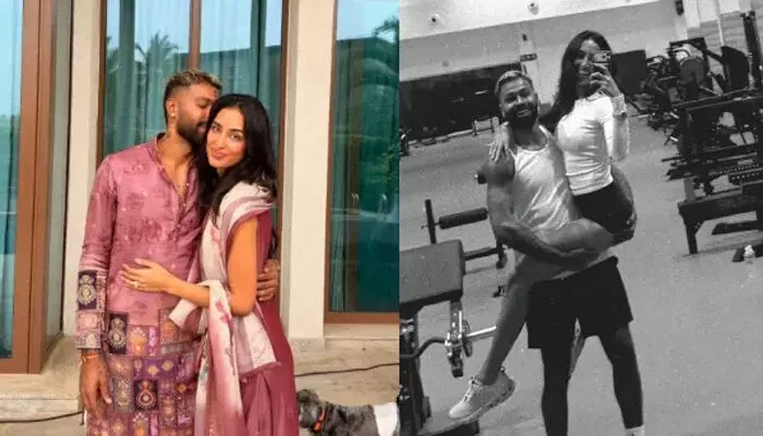 ബോളിവുഡ് നടിയും മോഡലുമായ മഹിക ശർമ്മയുമായി പ്രണയത്തിൽ?; സാമൂഹ്യ മാധ്യമങ്ങളിൽ വീണ്ടും ചർച്ചയായി ഹാർദിക് പാണ്ഡ്യയുടെ പോസ്റ്റ്; കാമുകിക്കൊപ്പമുള്ള ചിത്രങ്ങള് വൈറൽ ബോളിവുഡ് നടിയും മോഡലുമായ മഹിക ശർമ്മയുമായി പ്രണയത്തിൽ?; സാമൂഹ്യ മാധ്യമങ്ങളിൽ വീണ്ടും ചർച്ചയായി ഹാർദിക് പാണ്ഡ്യയുടെ പോസ്റ്റ്; കാമുകിക്കൊപ്പമുള്ള ചിത്രങ്ങള് വൈറൽ