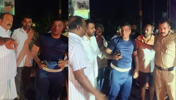 ഓവർ ബ്രിഡ്ജിന് മുകളിൽ വച്ച് അപകടത്തിൽപ്പെട്ടു; ആരും തിരിഞ്ഞു നോക്കാതെ രക്തംവാർന്ന് റോഡിൽ കിടന്ന യുവാവിന് രക്ഷകനായി എത്തിയത് ധനമന്ത്രി ഓവർ ബ്രിഡ്ജിന് മുകളിൽ വച്ച് അപകടത്തിൽപ്പെട്ടു; ആരും തിരിഞ്ഞു നോക്കാതെ രക്തംവാർന്ന് റോഡിൽ കിടന്ന യുവാവിന് രക്ഷകനായി എത്തിയത് ധനമന്ത്രി