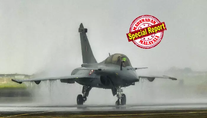 ഓപ്പറേഷന് സിന്ദൂറില് ഇന്ത്യയുടെ റഫാല് വിമാനങ്ങള് തകര്ന്നില്ല; പാക്കിസ്ഥാന്റെ അവകാശവാദങ്ങള് വ്യാജം; പ്രചരിച്ചത് റഫാല് വിമാനത്തിന്റെ അവശിഷ്ടങ്ങളെന്ന തോന്നിക്കുന്ന എഐ നിര്മിത ചിത്രങ്ങള്; വ്യാജ സോഷ്യല് മീഡിയ അക്കൗണ്ടുകള് വഴി ചൈനയുടെ നീക്കം ഫ്രഞ്ച് യുദ്ധവിമാനത്തിന്റെ വിപണി സാധ്യത തകര്ക്കാന്; ഫ്രഞ്ച് രഹസ്യാന്വേഷണ വിഭാഗത്തിന്റെ ആരോപണം ശരിവച്ച് യു എസ് റിപ്പോര്ട്ട് ഓപ്പറേഷന് സിന്ദൂറില് ഇന്ത്യയുടെ റഫാല് വിമാനങ്ങള് തകര്ന്നില്ല; പാക്കിസ്ഥാന്റെ അവകാശവാദങ്ങള് വ്യാജം; പ്രചരിച്ചത് റഫാല് വിമാനത്തിന്റെ അവശിഷ്ടങ്ങളെന്ന തോന്നിക്കുന്ന എഐ നിര്മിത ചിത്രങ്ങള്; വ്യാജ സോഷ്യല് മീഡിയ അക്കൗണ്ടുകള് വഴി ചൈനയുടെ നീക്കം ഫ്രഞ്ച് യുദ്ധവിമാനത്തിന്റെ വിപണി സാധ്യത തകര്ക്കാന്; ഫ്രഞ്ച് രഹസ്യാന്വേഷണ വിഭാഗത്തിന്റെ ആരോപണം ശരിവച്ച് യു എസ് റിപ്പോര്ട്ട്