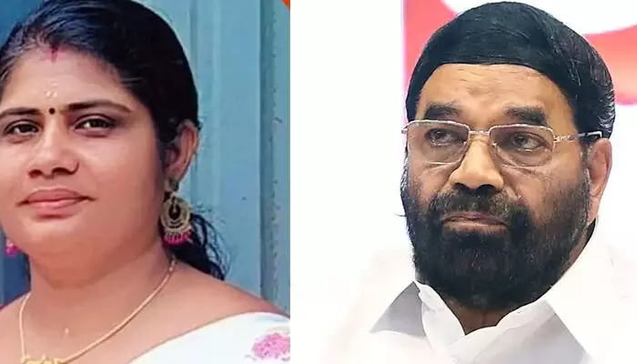 മന്ത്രി വി.എന്. വാസവന്റെ സഹോദരന്റെ മകള് യുഡിഎഫ് സ്ഥാനാര്ഥി മന്ത്രി വി.എന്. വാസവന്റെ സഹോദരന്റെ മകള് യുഡിഎഫ് സ്ഥാനാര്ഥി