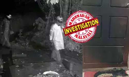 പുലർച്ചെ വീടിനുള്ളിൽ അസാധാരണ ചൂടും പുകയും; ശബ്ദം കേട്ട് ഉണർന്ന വീട്ടുകാർ കണ്ടത് റെയിൻ കോട്ട് ധരിച്ച രണ്ടുപേരെ; ചിറയിൻകീഴിൽ ബിജെപി സ്ഥാനാർത്ഥിയുടെ വീട് തീയിട്ട് നശിപ്പിക്കാൻ ശ്രമം; കുടുംബം രക്ഷപ്പെട്ടത് ഭാഗ്യം കൊണ്ട്; ഞെട്ടിപ്പിക്കുന്ന ചിത്രങ്ങൾ പുറത്ത്