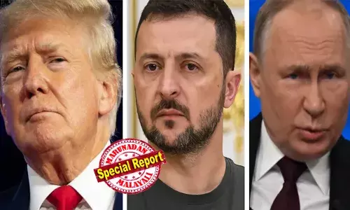 റഷ്യ പിടിച്ചെടുത്ത ഭൂമി അവര്‍ക്ക് കൈമാറണം; സൈന്യത്തിന്റെ വലിപ്പം കുറയ്ക്കുകയും ചില ആയുധങ്ങള്‍ ഉപേക്ഷിക്കുകയും വേണം; പുടിനുമായുളള സമാധാന കരാര്‍ അംഗീകരിക്കാന്‍ സെലന്‍സ്‌ക്കിക്ക് മേല്‍ സമ്മര്‍ദ്ദം ചെലുത്തി ട്രംപ്; ഗസ്സ വെടിനിര്‍ത്തല്‍ മാതൃകയില്‍ യുക്രെയിന്‍ യുദ്ധം അവസാനിപ്പിക്കാന്‍ 28 ഇന യുഎസ്-റഷ്യ രഹസ്യ സമാധാന പദ്ധതി