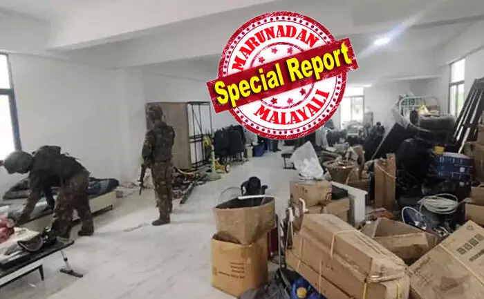 തായ് അതിര്ത്തിയിലെ ഓണ്ലൈന് തട്ടിപ്പ് കേന്ദ്രം റെയ്ഡ് ചെയ്തു മ്യാന്മര് സൈന്യം; 350തോളം പേര് അറസ്റ്റില്; മനുഷ്യക്കടത്തിലൂടെ എത്തിച്ച ആളുകളെയാണ് തട്ടിപ്പുകേന്ദ്രങ്ങളില് ജോലിക്ക് നിയോഗിക്കുന്നത് സായുധ ഗ്രൂപ്പുകള്; ചൂതാട്ടവും തട്ടിപ്പുകളും പതിവായത് കോവിഡ് കാലത്തിന് ശേഷം തായ് അതിര്ത്തിയിലെ ഓണ്ലൈന് തട്ടിപ്പ് കേന്ദ്രം റെയ്ഡ് ചെയ്തു മ്യാന്മര് സൈന്യം; 350തോളം പേര് അറസ്റ്റില്; മനുഷ്യക്കടത്തിലൂടെ എത്തിച്ച ആളുകളെയാണ് തട്ടിപ്പുകേന്ദ്രങ്ങളില് ജോലിക്ക് നിയോഗിക്കുന്നത് സായുധ ഗ്രൂപ്പുകള്; ചൂതാട്ടവും തട്ടിപ്പുകളും പതിവായത് കോവിഡ് കാലത്തിന് ശേഷം