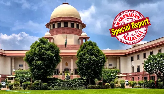 രാഷ്ട്രപതി റഫറന്സ്: അനിശ്ചിതകാലത്തേക്ക് ബില്ല് പിടിച്ചു വെക്കാനുള്ള വിവേചന അധികാരമില്ല; ബില്ലുകള് ഒപ്പിടാനുള്ള സമയപരിധി തള്ളി സുപ്രീംകോടതിയുടെ ഭരണഘടന ബെഞ്ച്; കാരണമില്ലാതെ ബില്ലുകള് തടഞ്ഞു വെച്ചാല് സംസ്ഥാനങ്ങള്ക്ക് കോടതിയെ സമീപിക്കാമെന്നും അഞ്ചംഗ ബെഞ്ചിന്റെ ഏകകണ്ഠമായ നിലപാട് രാഷ്ട്രപതി റഫറന്സ്: അനിശ്ചിതകാലത്തേക്ക് ബില്ല് പിടിച്ചു വെക്കാനുള്ള വിവേചന അധികാരമില്ല; ബില്ലുകള് ഒപ്പിടാനുള്ള സമയപരിധി തള്ളി സുപ്രീംകോടതിയുടെ ഭരണഘടന ബെഞ്ച്; കാരണമില്ലാതെ ബില്ലുകള് തടഞ്ഞു വെച്ചാല് സംസ്ഥാനങ്ങള്ക്ക് കോടതിയെ സമീപിക്കാമെന്നും അഞ്ചംഗ ബെഞ്ചിന്റെ ഏകകണ്ഠമായ നിലപാട്