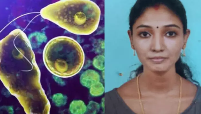 പനി മാറി വീട്ടിലെത്തിയപ്പോള് അപസ്മാരം; പരിശോധനയില് മസ്തിഷ്ക ജ്വരം സ്ഥിരീകരിച്ച യുവതി മരിച്ചു; 26 കാരിയുടെ രോഗബാധയുടെ ഉറവിടം വ്യക്തമല്ല പനി മാറി വീട്ടിലെത്തിയപ്പോള് അപസ്മാരം; പരിശോധനയില് മസ്തിഷ്ക ജ്വരം സ്ഥിരീകരിച്ച യുവതി മരിച്ചു; 26 കാരിയുടെ രോഗബാധയുടെ ഉറവിടം വ്യക്തമല്ല