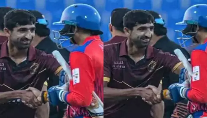 അന്ന് പ്രതികരിച്ചത് രക്തവും വിയർപ്പും ഒരുമിച്ച് കൊണ്ടുപോകാനാവില്ലെന്ന്; അബുദാബി ടി10 ലീഗില് പാക്ക് താരത്തിന് കൈകൊടുത്ത് ഹര്ഭജന് സിംഗ്; വീഡിയോ വൈറലായതിനു പിന്നാലെ വിമർശനവുമായി ആരാധകർ അന്ന് പ്രതികരിച്ചത് രക്തവും വിയർപ്പും ഒരുമിച്ച് കൊണ്ടുപോകാനാവില്ലെന്ന്; അബുദാബി ടി10 ലീഗില് പാക്ക് താരത്തിന് കൈകൊടുത്ത് ഹര്ഭജന് സിംഗ്; വീഡിയോ വൈറലായതിനു പിന്നാലെ വിമർശനവുമായി ആരാധകർ