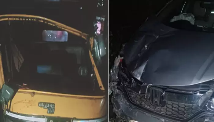 പാടൂരിൽ ഓട്ടോയും കാറും കൂട്ടിയിടിച്ച് വൻ അപകടം; ആറുമാസം പ്രായമുള്ള കുഞ്ഞ് മരിച്ചു; മൂന്നുപേർക്ക് പരിക്ക്; രണ്ടുപേരുടെ നില ഗുരുതരം