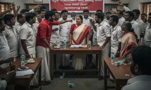 വനിതാ നേതാവിന് നാലാം തവണയും സീറ്റ് നൽകിയെന്ന് ആരോപണം; നെയ്യാറ്റിൻകര സിപിഎമ്മിൽ പൊട്ടിത്തെറി; ടൗൺ ബ്രാഞ്ച് കമ്മിറ്റിയിൽ വൻ പ്രതിഷേധം വനിതാ നേതാവിന് നാലാം തവണയും സീറ്റ് നൽകിയെന്ന് ആരോപണം; നെയ്യാറ്റിൻകര സിപിഎമ്മിൽ പൊട്ടിത്തെറി; ടൗൺ ബ്രാഞ്ച് കമ്മിറ്റിയിൽ വൻ പ്രതിഷേധം