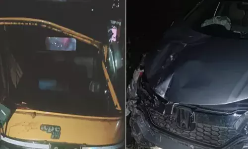 പാടൂരിൽ ഓട്ടോയും കാറും കൂട്ടിയിടിച്ച് വൻ അപകടം; ആറുമാസം പ്രായമുള്ള കുഞ്ഞ് മരിച്ചു; മൂന്നുപേർക്ക് പരിക്ക്; രണ്ടുപേരുടെ നില ഗുരുതരം