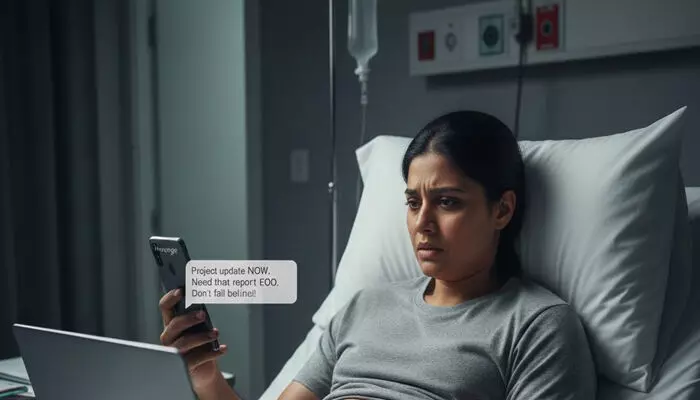 സർജറിക്ക് കഴിഞ്ഞ് കിടക്കയിലായി; എന്നിട്ടും മാനേജറുടെ വക മുട്ടൻ പണി; വൈറലായി കുറിപ്പ്