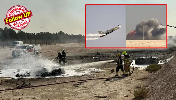 ദുബായ് എയര്‍ഷോയില്‍ തേജസ് യുദ്ധ വിമാനം തകര്‍ന്നുവീണത് നെഗറ്റീവ് ജി ടേണ്‍ എടുക്കാന്‍ ശ്രമിക്കുന്നതിനിടെ; കരണം മറിച്ചില്‍ ശരിയായ രീതിയില്‍ കൈകാര്യം ചെയ്തില്ലെങ്കില്‍ തലച്ചോറില്‍ രക്തം കട്ട പിടിച്ച് പൈലറ്റുമാര്‍ക്ക് ദിശാബോധം നഷ്ടപ്പെടാനോ ബോധക്ഷയത്തിനോ സാധ്യത; തേജസ് അപകടത്തില്‍ പെട്ടത് മൂന്നാമത്തെ കരണം മറിച്ചിലിനിടെ; പ്രത്യേക അന്വേഷണവുമായി വ്യോമസേന