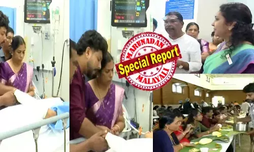 മെറൂൺ ഷർട്ട് ധരിച്ച് തന്റെ പ്രിയതമയെ സ്വന്തമാക്കാൻ നേരെ ഓടിയെത്തിയത് ആശുപത്രി നടയിൽ; ഒന്ന് എഴുന്നേൽക്കാൻ പോലും സാധിക്കാതെ പ്ലാസ്റ്ററിട്ട കൈയ്യുമായി കിടക്കുന്ന ആവണിയുടെ കഴുത്തിൽ താലിചാർത്തൽ; കണ്ടുനിന്നവരുടെ കണ്ണുകൾ അറിയാതെ നിറഞ്ഞ നിമിഷം; വിവാഹദിനത്തിലെ അപകടത്തിന് മുന്നില്‍ ഒട്ടും പതറാതെ ആ നവദമ്പതികൾ; ഇത് അപൂര്‍വ ‘മുഹൂര്‍ത്തം’