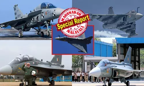 ലോകത്തിലെ തന്നെ ഏറ്റവും ഭാരവും വലിപ്പവും കുറഞ്ഞ വിമാനം; ക്ലോസ് കോംബാറ്റ്, ഗ്രൗണ്ട് അറ്റാക്ക് ദൗത്യങ്ങൾ വരെ കൈകാര്യം ചെയ്യാൻ കെൽപ്പുള്ളവൻ; മണിക്കൂറിൽ ഏകദേശം 2,205 കിലോമീറ്റർ വേഗതയിൽ പാഞ്ഞ് ശത്രുക്കളുടെ അടിവേര് പിഴുതെറിയാൻ മിടുക്കൻ; തദ്ദേശീയമായി നിർമ്മിച്ചെടുത്ത ഇന്ത്യൻ കരുത്ത്; പ്രതിരോധ മേഖലയ്ക്ക് തന്നെ അഭിമാനമായ ഫൈറ്റർ ജെറ്റ്; അറിയാം തേജസ് യുദ്ധവിമാനത്തെ കുറിച്ച്