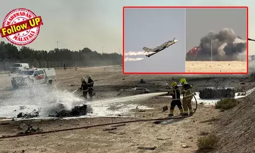 ദുബായ് എയര്‍ഷോയില്‍ തേജസ് യുദ്ധ വിമാനം തകര്‍ന്നുവീണത് നെഗറ്റീവ് ജി ടേണ്‍ എടുക്കാന്‍ ശ്രമിക്കുന്നതിനിടെ; കരണം മറിച്ചില്‍ ശരിയായ രീതിയില്‍ കൈകാര്യം ചെയ്തില്ലെങ്കില്‍ തലച്ചോറില്‍ രക്തം കട്ട പിടിച്ച് പൈലറ്റുമാര്‍ക്ക് ദിശാബോധം നഷ്ടപ്പെടാനോ ബോധക്ഷയത്തിനോ സാധ്യത; തേജസ് അപകടത്തില്‍ പെട്ടത് മൂന്നാമത്തെ കരണം മറിച്ചിലിനിടെ; പ്രത്യേക അന്വേഷണവുമായി വ്യോമസേന