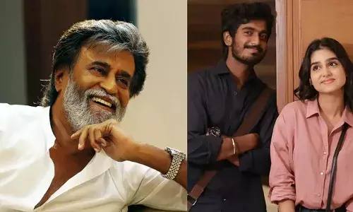 അനശ്വര രാജൻ-അഭിഷൻ ജീവിന്ത് പ്രധാന വേഷങ്ങളിലെത്തുന്ന വിത്ത് ലവ്; ചിത്രത്തിന്റെ ടൈറ്റിൽ ടീസർ പുറത്ത് വിട്ട് സൂപ്പർസ്റ്റാർ രജനികാന്ത്